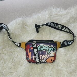 Colorful Graphic Belt Bag